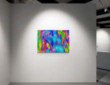 "Future Flowers” by Americo, Digital Painting/ Giclée on Canvas