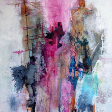 "Angel Heart" by Asma Kocjan, Mixed Acrylic on Canvas