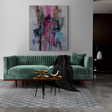 "Angel Heart" by Asma Kocjan, Mixed Acrylic on Canvas