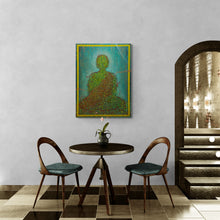 "Live in the Now" by Myla Gonzales, Mixed Media on Canvas