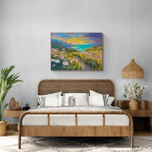 "Golden Hour" by Tarman, Oil on Wood Panel