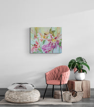 "Tiger Lilies Drip" by Suzanne Willis, 140LB Cold Press D Arches Watercolor Paper