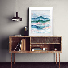 "Harmony" by Celeste Wrona, Ink and Acrylic on Paper