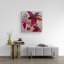 "May Flowers" by Charlotte Forbes, Mixed Media on Canvas