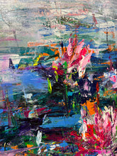 "Fresh Water Lillies" by Charissa Smith, Acrylic on Canvas