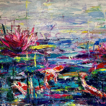 "Koi Lilium" by Charissa Smith, Oil on Canvas