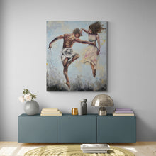 "Roman's Dance" by Miri Baruch, Acrylic on Canvas