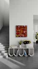 "Orange Blaze" by Brian Houser, Acrylic on Canvas