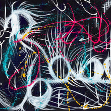 "Gorging at the Delicatessen" by Dominic Dunsmore, Mixed Media on Canvas
