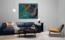 "Swallowing Gypsy Souls" by Dominic Dunsmore, Mixed Media on Canvas