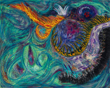 "Swallowing Gypsy Souls" by Dominic Dunsmore, Mixed Media on Canvas