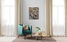 "Reflection" by Arina Luma, Mixed Media on Canvas