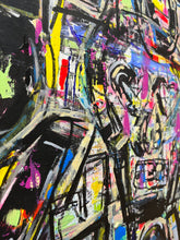 "Love All Around" by Heather Payne, Mixed Media on Canvas