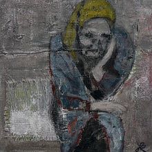 "Worry" by Linda Robin, Acrylic on Canvas