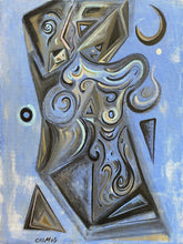 "Miss Anna Atlanta" by Cosmos, Acrylic on Canvas Panel