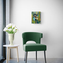 "Blue Mind I" by Niloo Pariscari, Mixed Media on Canvas