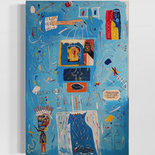 "Clawing at the Door" by Jack Muschog, Mixed Media on Canvas