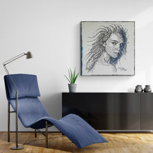 "I See" by Julija Janiulienė, Acrylic on Canvas