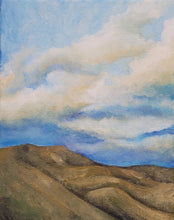 "Clouds Over the Mountains" by Cecilia Kelleher, Acrylic on Canvas