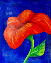 "My Poppy" by Kimberly Campbell, Acrylic on Canvas