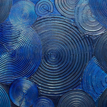"Blue Energy" by Stacey Kosins, Mixed Media on Canvas