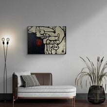 "Heir of All Earthly Lovers" by Rokhsareh Shojaedin, Acrylic on Canvas