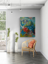 "Becoming" by Kimberly Campbell, Acrylic on Canvas