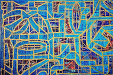 "Pollinators" by Lola Szent-Gyorgyi, Mixed Media on Canvas