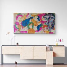 “The great feeling of changes” by Luna Cheung, Mixed Media on Canvas