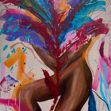 "Spreading Seeds" by Luna Cheung, Mixed Media on Canvas