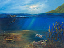 "Hidden Treasures" by Lynn Beu, Oils on Canvas