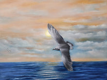"Free Flight" by Lynn Beu, Oils on Canvas