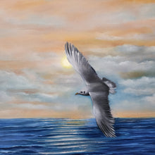 "Free Flight" by Lynn Beu, Oils on Canvas