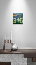 "The Gift Series" by Alice Tomlinson, Mixed Media on Canvas