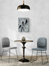 "Crows" by Rokhsareh Shojaedin, Acrylic on Canvas