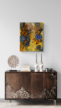 "Peace of Mimd" by Niloo Pariscari, Mixed Media on Canvas