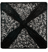 "Exquisite Ties" by Monic Reyes, Mixed Media On Canvas