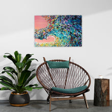 "Upleveling" by Monika Kupiec, Heavy Texture Acrylic