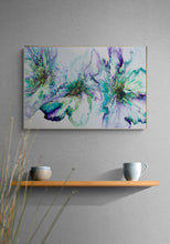 “Delicious” by Kimberly Altman, Fluid Acrylic on Canvas