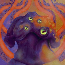 "Tentacles Of Self- Deception" by Noell Ratapu, Digital Artwork on Fine Art Paper