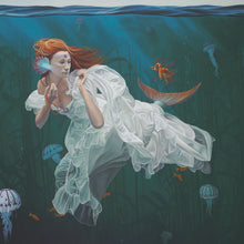 "Princess and the Dragon" by Paul Bond, Limited Edition Giclée on Paper