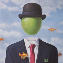 "The Buoyant Irony of Man's Search for Meaning"  by Paul Bond, Limited Edition Giclée on Paper
