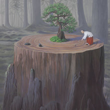 "The Compassionate Gardener" by Paul Bond, Limited Edition Giclée on Paper