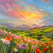 "First Light" by Tarman, Oil on Wood Panel