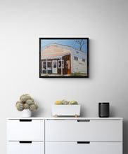 "General Store in Aguanga Baking in the Sun" by Samuel Pretorius, Acrylic on Canvas