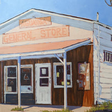"General Store in Aguanga Baking in the Sun" by Samuel Pretorius, Acrylic on Canvas