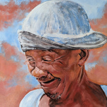 "Oupa Japie” by by Samuel Pretorius, Acrylic on Canvas