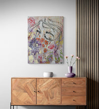“Speak No Evil” by Scotti Taylor, Mixed Media on Canvas