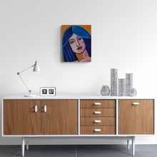 "Muse 1" by Sergio Mariscal, Acrylic on Canvas