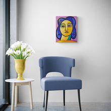 "Muse II" by Sergio Mariscal, Acrylic on Canvas